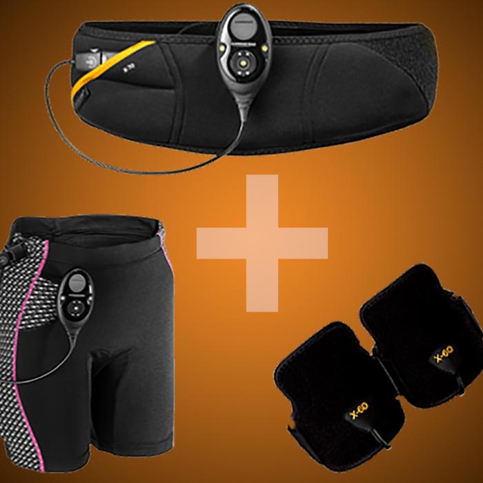 Ultimatives Straffungsbundle für Damen: Abs7, Po- und Armtrainer